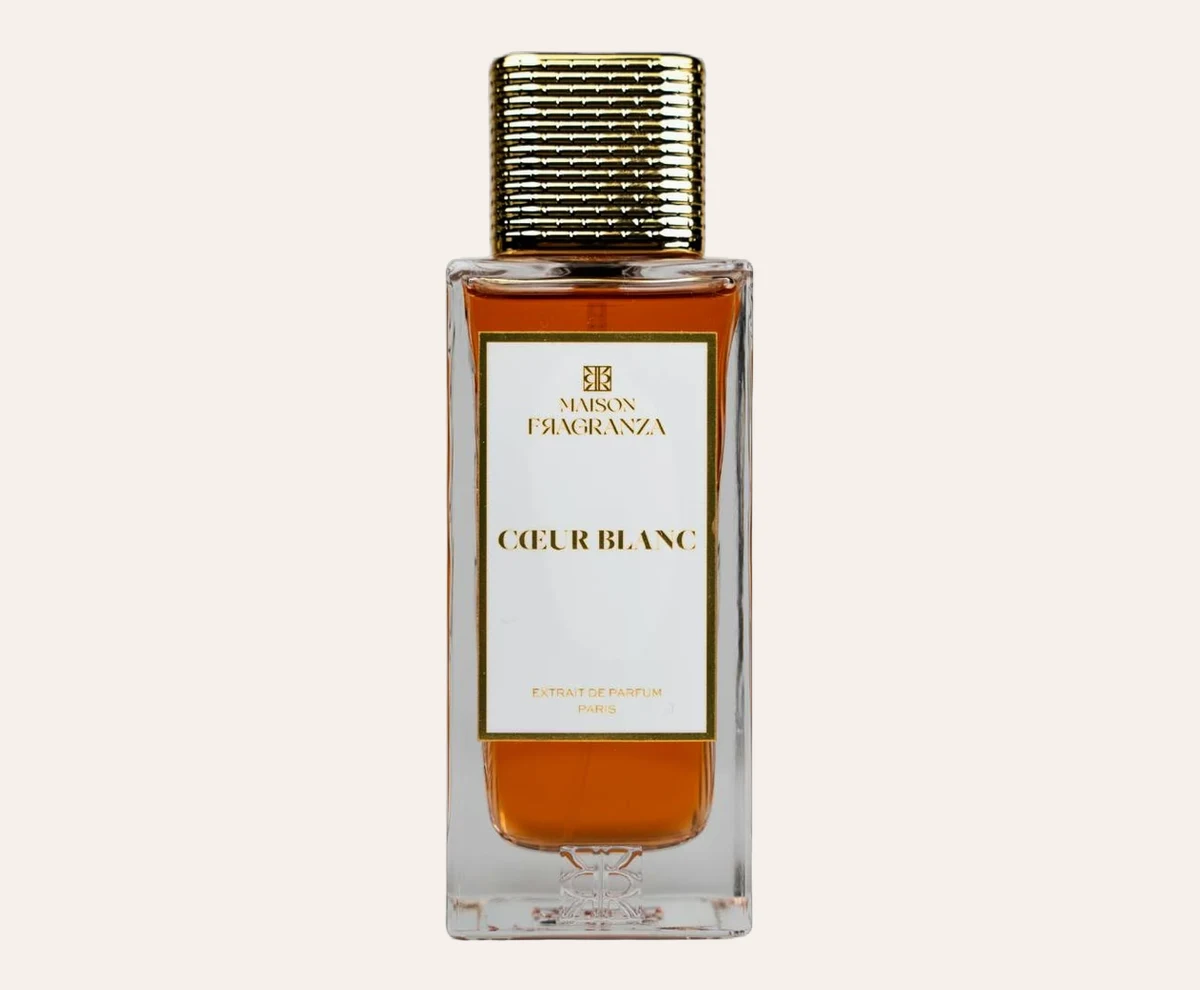 Cœur Blanc — Maison Fragranza, parfum vanille