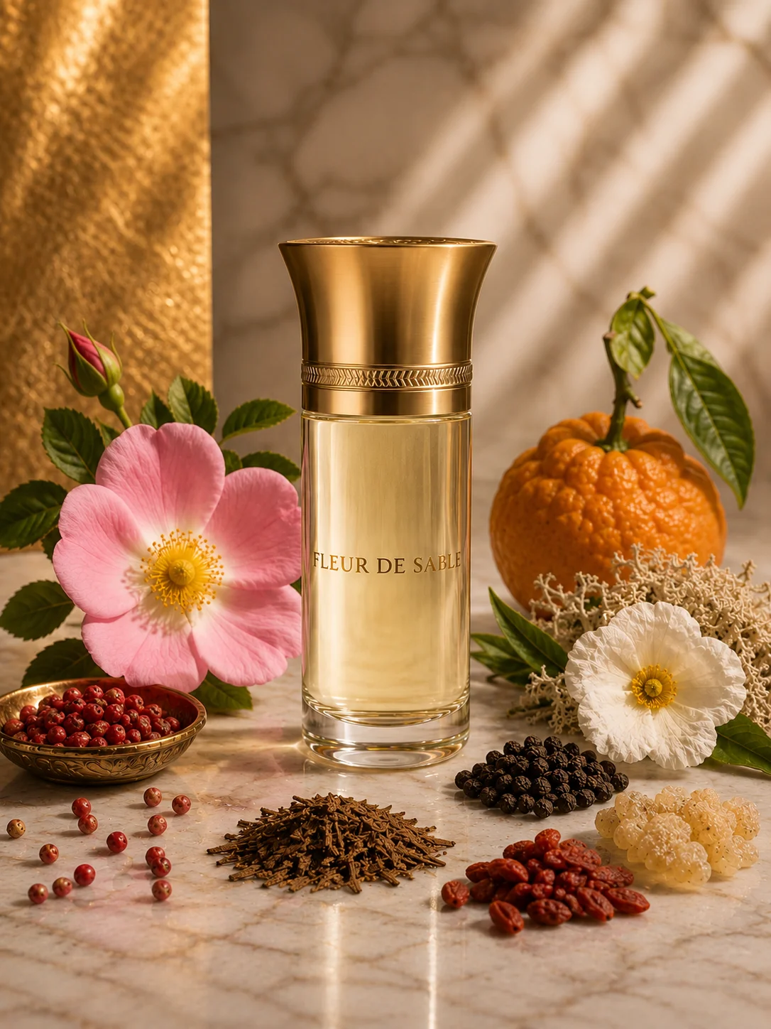 Fleur de Sable — Liquides Imaginaires, parfum de niche floral