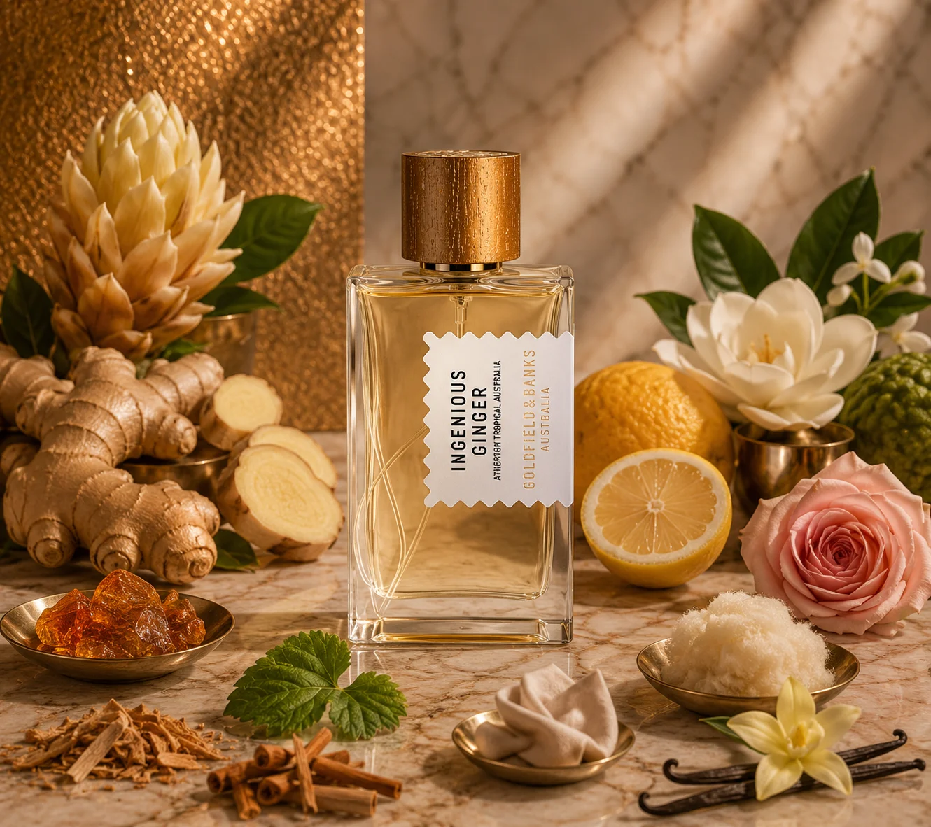 Ingenious Ginger — Goldfield & Banks, parfum vanille