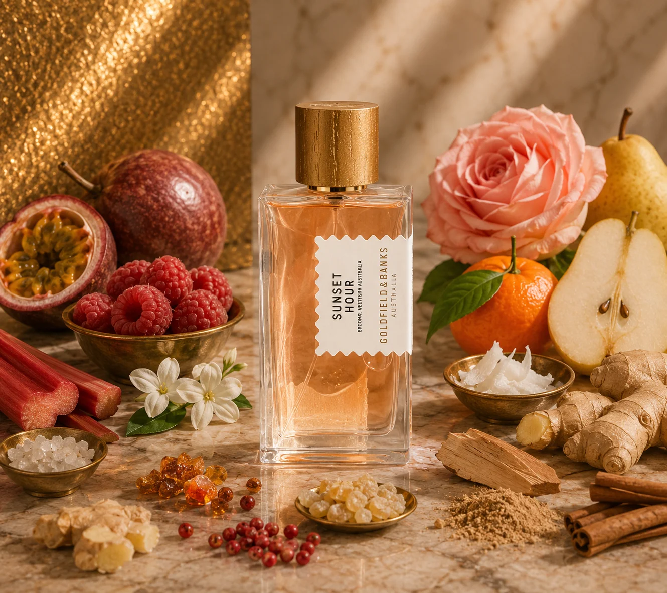Sunset Hour — Goldfield & Banks, parfum de niche oriental